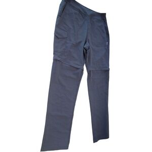 Free Country Convertible Cargo Pants Mens 33x29 Gray Zip Off Hiking Outdoor